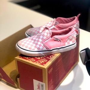 Toddler Checkered Vans